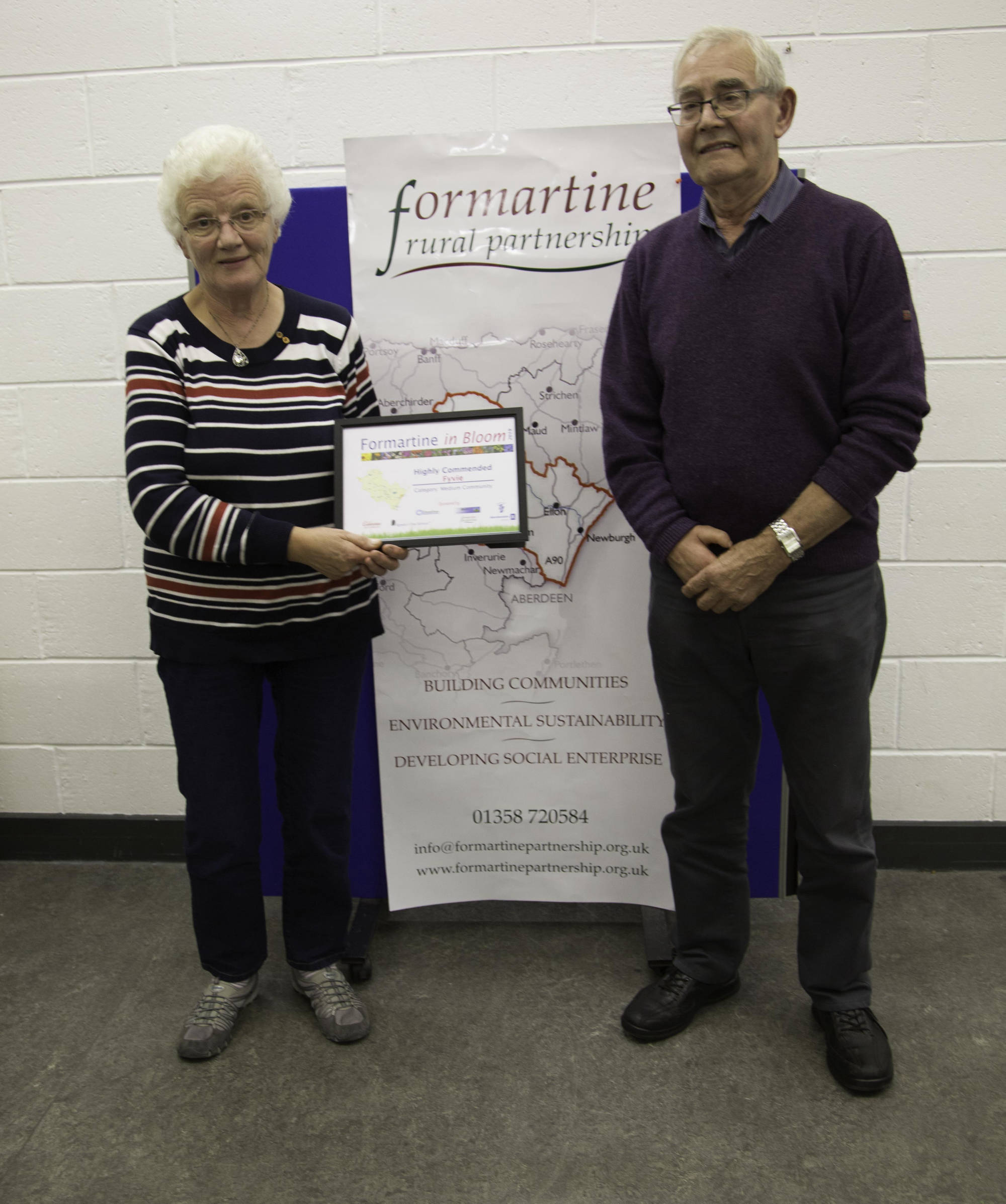 Medium community highly commended – Fyvie