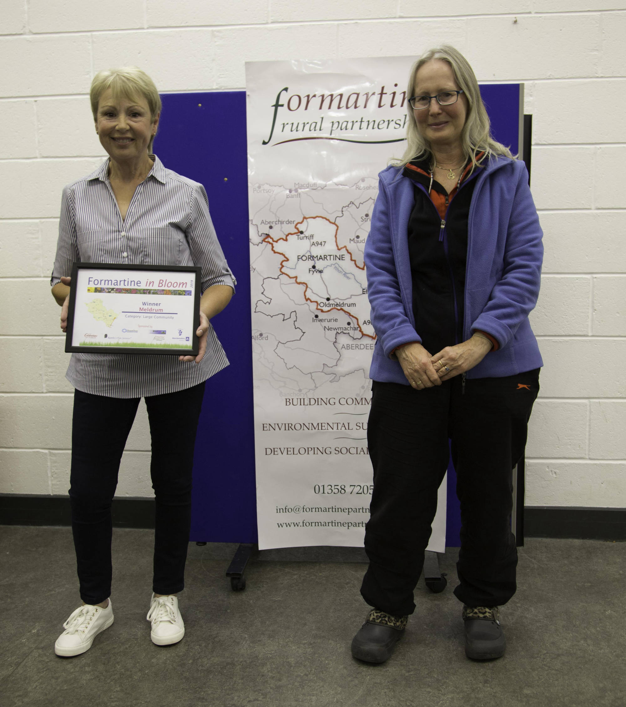 Large community winner - Oldmeldrum 