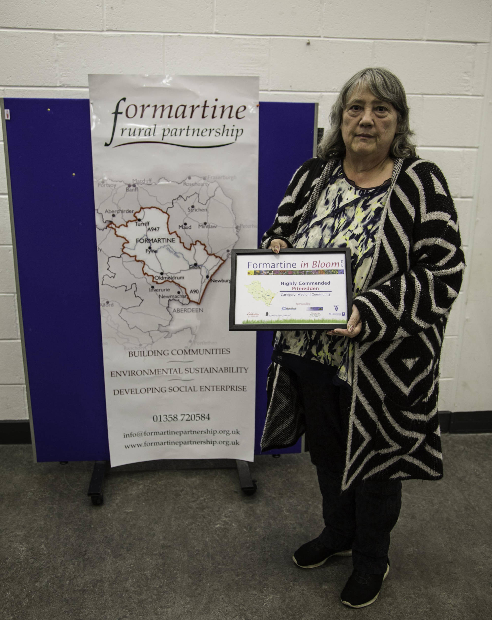 Medium community highly commended - Pitmedden